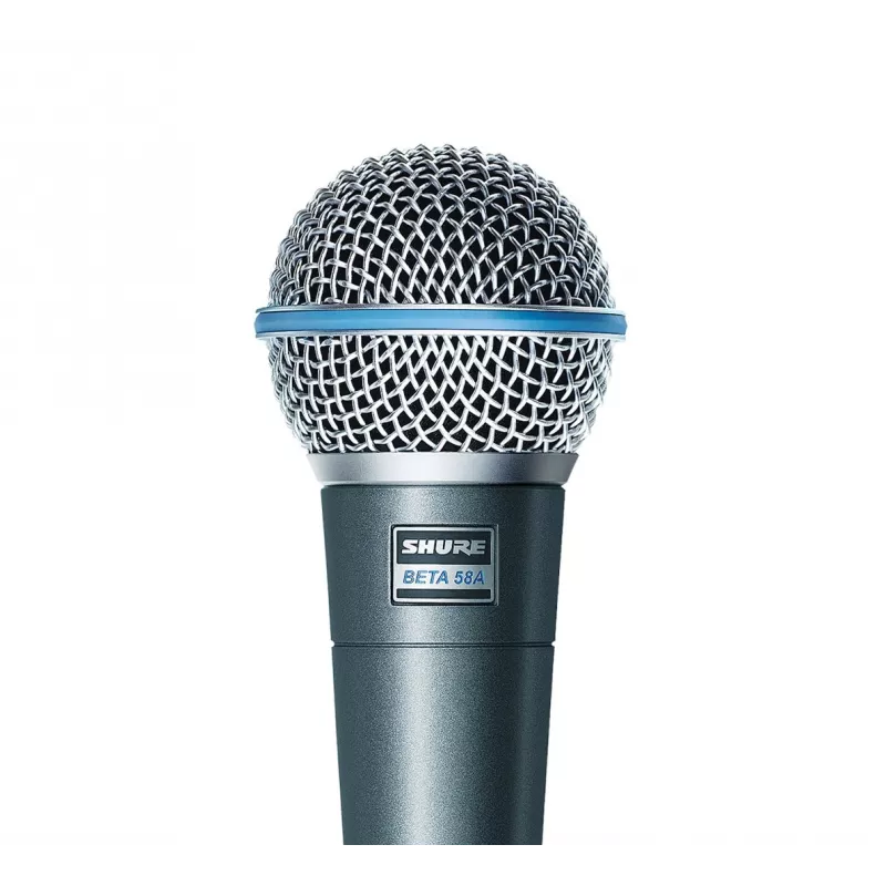 Shure Beta 58A - dinaminis, superkardioidinis, vokalinis mikrofonas