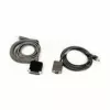 Datalogic CAB-433 RS-232 PWR laidas, DB-9 lizdas, tiesus, 1,8 m, pilkas