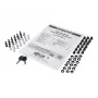Eaton Tripp Lite Series 9U sieninis serverio spintos korpusas su akriliniu stiklu priekinėmis durimis - 19 colių (48,3 cm) - juoda
