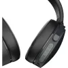 Ausinės virš galvos Skullcandy Hesh Evo – laidinės ir Bluetooth 5.0, 36 h baterija, USB-C, 3,5 mm, sulankstomos, triukšmo slopinimas, juodos