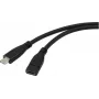 Renkforce USB 3.2 Gen1 laidas USB-C® kištukas, USB-C® lizdas 1,00 m juodas RF-5720414