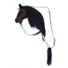 Žaislinis arkliukas ant lazdos HOPPIHORSE Hobby Horse A3 juodas