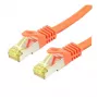 LOGON TCR6ASS005O komutacinis kabelis Cat6a S/FTP (SSTP), AWG26, LSOH, 0,5 m, oranžinis