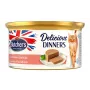 Butcher's Delicious Dinners drėgnas kačių maistas, lašiša ir krevetės, 85 g