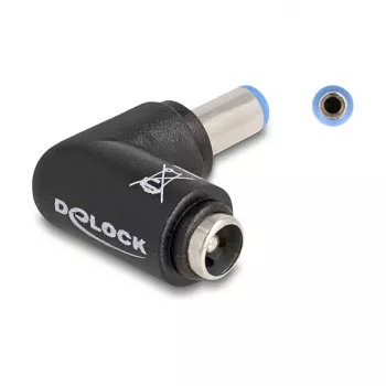 DeLOCK 80794 laido jungtis DC 5,5 x 2,1 mm juoda Vyriškas/Moteriškas