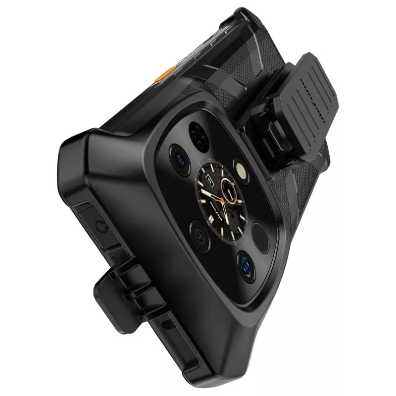Ulefone juodas daugiafunkcis galinis dėklas Armor 28 Ultra / 28 Ultra Thermal telefonams