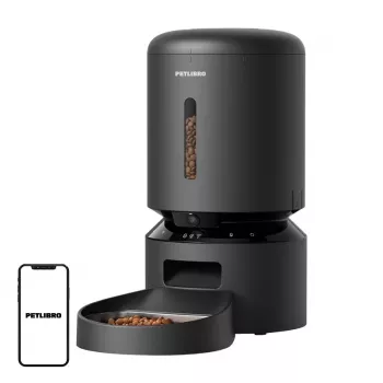 Automatinis ėdalo daviklis su kamera Aptel Granary, 5 L, juodas