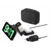 Belkin BoostCharge Pro Qi2 3 viename sulankstomas magnetinis belaidis kelioninis įkroviklis, juodas, 15 W