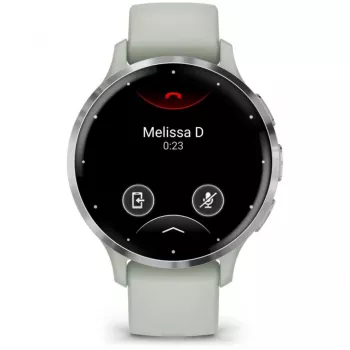 Garmin Venu 3S 3,05 cm (1,2 inch) AMOLED 41 mm skaitmeninis jutiklinis ekranas 390 x 390 pikselių pilka, sidabrinė Wi-Fi GPS