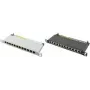LogiLink skydinė plokštė - montuojama į stelažą - RJ-45 x 12 - šviesiai pilka, RAL 7035 - 0,5U - 25,4 cm (10 inch)