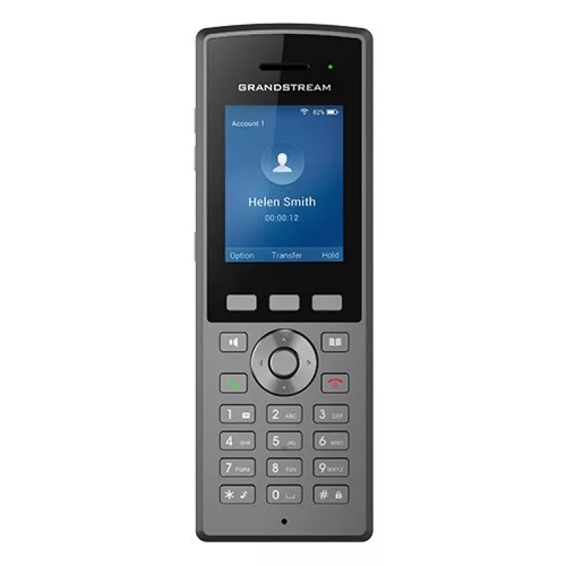 IP mobilusis telefonas Grandstream Networks WP825 Antracitas 2 linijos LCD Wi-Fi