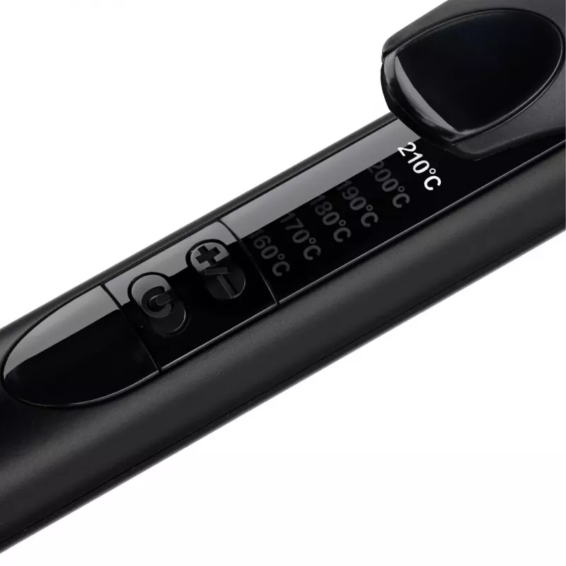Garbanojimo žnyplės BaByliss 19 mm Curling Tong juodos su rožiniu auksu
