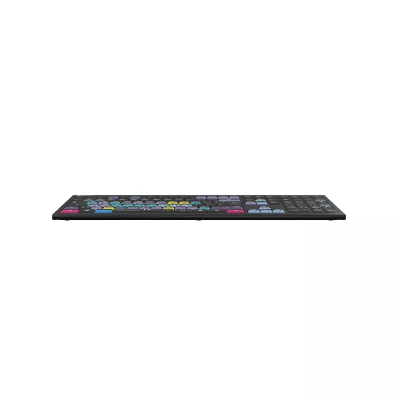 Logickeyboard ASTRA 2 klaviatūra USB QWERTZ anglų juoda Full-size 108 klavišai