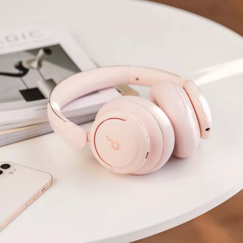Ausinės Soundcore by Anker Life Q30 su hibridiniu aktyviu triukšmo slopinimu, Hi-Res garsu, 40 h veikimo laiko