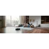 Robotas dulkių siurblys Eufy E20 Black – apvalus, su dulkėms surinkimo baze, 150 min veikimo laikas, 35 cm skersmuo