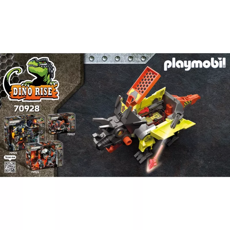 70928 Dino Rise Robo-Dino Kovos Mašina, Konstrukcinis Žaislas