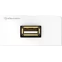Sieninis Click modulis Kindermann Design USB 1 modulis baltas RAL 9010