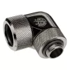 Adapteris 90° BitsPower Advanced Multi-Link G1/4 colio AG prie 16 mm OD kieto vamzdelio, pasukamas