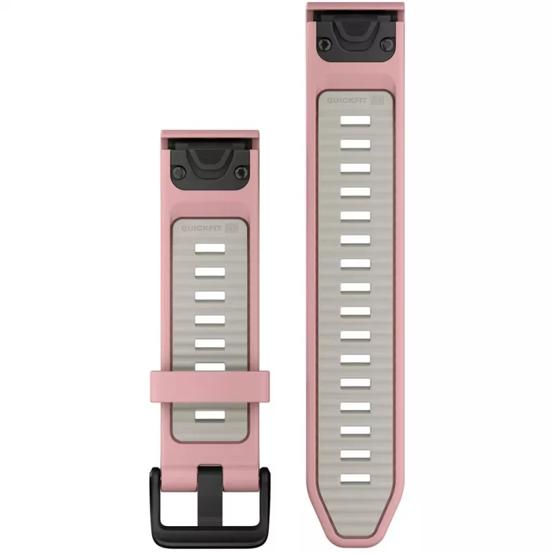 Garmin Quickfit dirželis 010-13391-05 pilkai rožinis