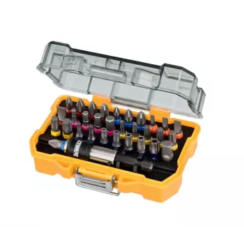 Atsuktuvinis sukimo momentinis veržliaraktis DeWalt DT7969 – reguliuojamas sukimo momentas, ergonomiška rankena, komplekte Phillips/Pozidriv/Slot/Torx antgaliai