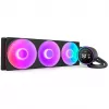 NZXT Kraken Elite 420 RGB 420 mm skysčio aušinimo komplektas juodas