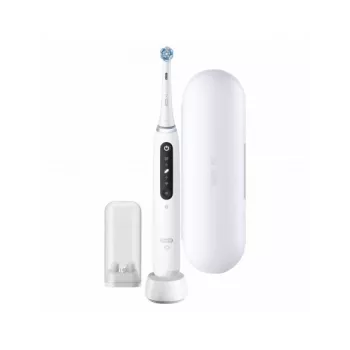Oral-B IO5 elektrinis dantų šepetėlis su krepšiu Quite White 1 vnt.