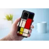 Apsauginis dėklas iKins Samsung Galaxy S20 Ultra Mondrian Black