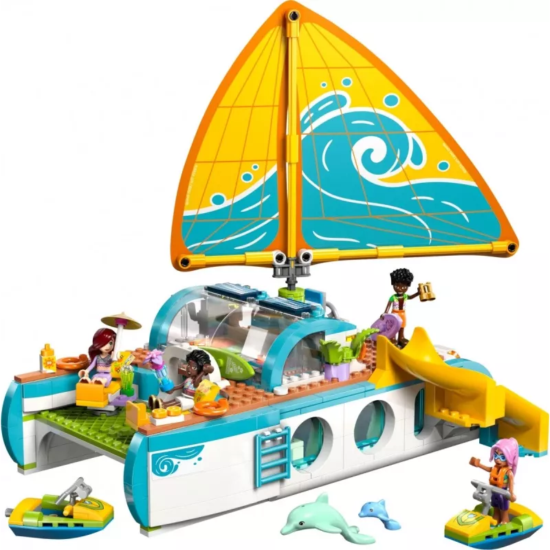 LEGO Friends 42664 Kelionės laivu nuotykis, konstruktorius, 685 detalės, nuo 8 metų