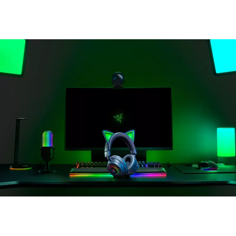 Razer Kraken Kitty V3 Pro belaidės Bluetooth ausinės