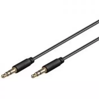 Wentronic Goobay 3,5 mm garso jungiamasis laidas, 3 m - 3,5 mm kištukas (3 kontaktai, stereo) > 3,5 mm kištukas (3 kontaktai, stereo) (69108)
