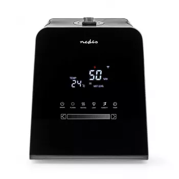 Nedis SmartLife juodas ultragarsinis drėkintuvas 5,5L
