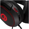 LORGAR Kaya 460, USB žaidimų ausinės su mikrofonu, CM108B, RGB apšvietimas, Plug&Play, USB-A jungiamasis kabelis 2 m, audinio ausinės pagalvėlės, dydis: 192×184,7×88 mm, 0,329 kg, juodos
