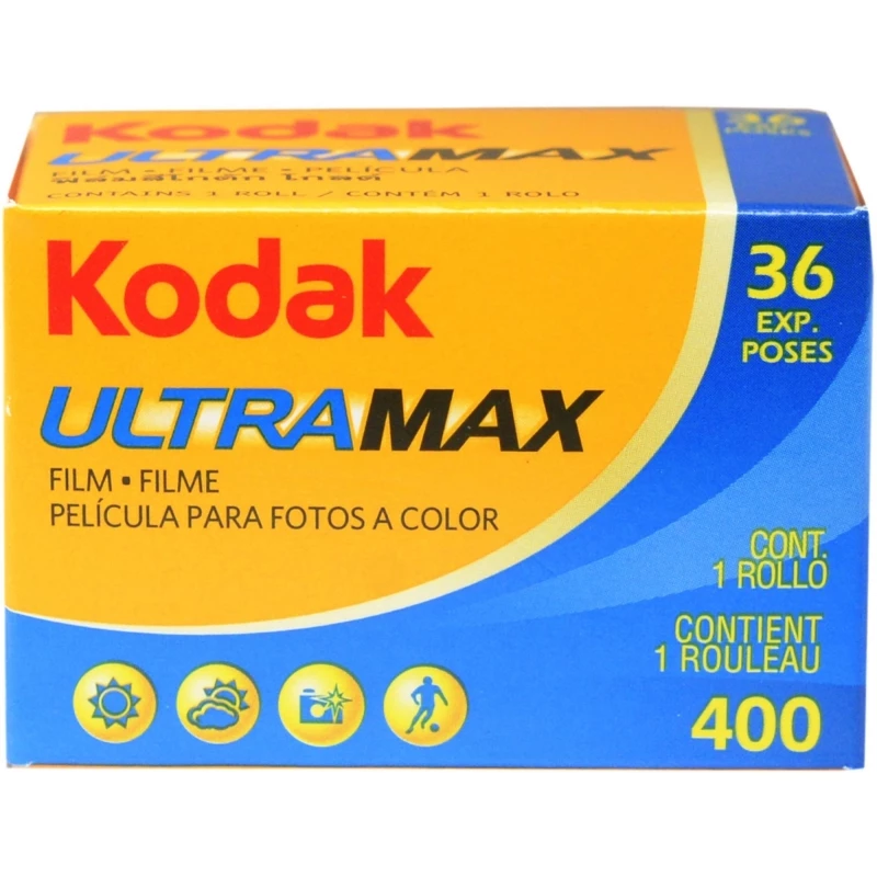 Kodak Ultra Max 400 135/36 spalvota neigiama juosta