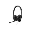 Lenovo 4XD1P83425 ausinės / headset, laidinės, ant galvos, skambučiams / muzikai, USB-A, juodos