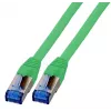 EFB-Elektronik RJ45 jungiamasis kabelis Cat.6A S/FTP TPECat.7 Raw Cable superflex Žalias 1,5m