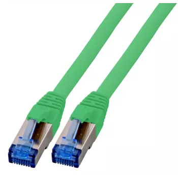 EFB-Elektronik RJ45 jungiamasis kabelis Cat.6A S/FTP TPECat.7 Raw Cable superflex Žalias 1,5m