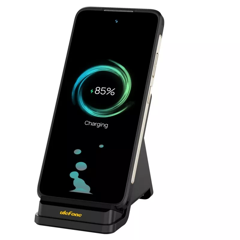 UleFone WCS01 belaidis greitasis įkroviklis — 50 W USB Type-C, belaidis greitasis įkrovimas, juodas