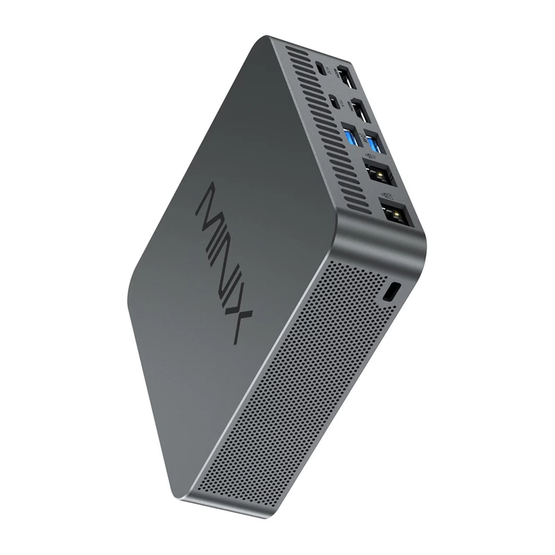 MiniX Mini PC N512 i5 - Kompaktiškas stalinis kompiuteris su Intel Core i5-12600H, 16 GB RAM, 1 TB SSD