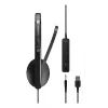 EPOS ADAPT 135 USB II ausinių rinkinys su laidu, juostine galvos juosta, biurui / skambučių centrui, USB Type-A, juoda