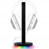 Razer Base Station V2 Chroma, juodas, 2x USB 3.1 prievadai, 1x 3,5 mm kombinuotas prievadas su įmontuotu DAC, 7.1 erdvinis garsas, Razer Chroma™ RGB, aliuminio konstrukcija, neslystantis pagrindas