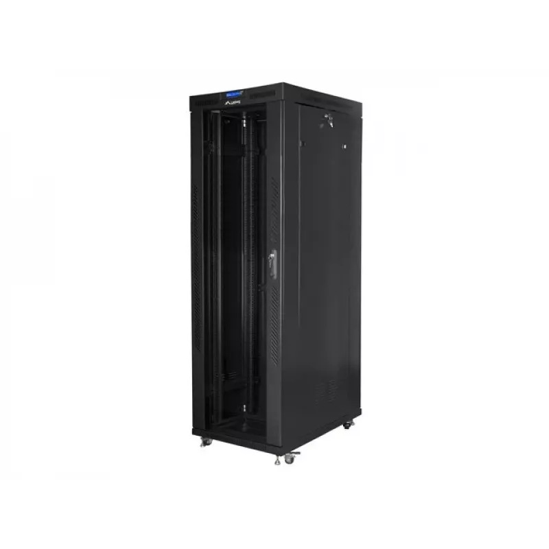 Stacionarus serverinis stovas LANBERG FF01-8042-12BL 42U 19 colių 800×1000×2127,5 mm Juodas IP20 1200 kg