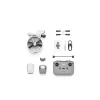 Dronas DJI Flip (RC-N3) 4 rotoriai, 48 MP kamera, 3840×2160 vaizdo įrašas, 3110 mAh baterija, juoda/balta