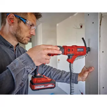 EINHELL kasetinis priedas gipskartonio varžtams, skirtas TE‑DY 18 Li ir TC‑DY 710 E — raudonas
