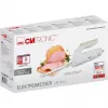 Elektrinis peilis CLATRONIC EM 3062, rankinis maisto pjaustytuvas, baltas, nerūdijančio plieno ašmenys, 160 W