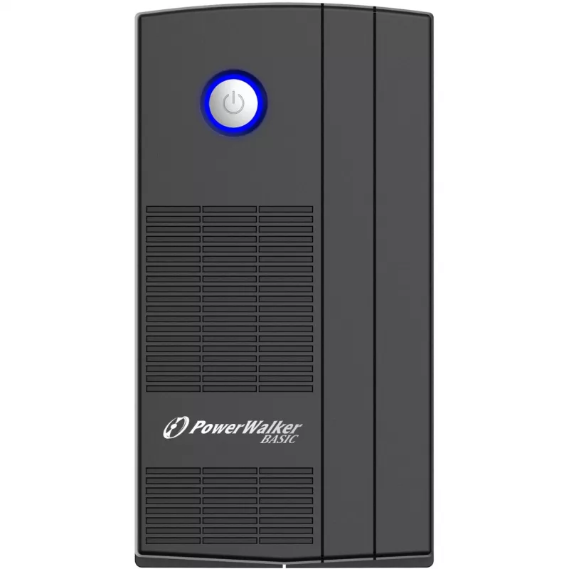 PowerWalker Basic VI 850 SB linijinis-interaktyvus UPS 850VA 2xAC išėjimai bokštas juodas