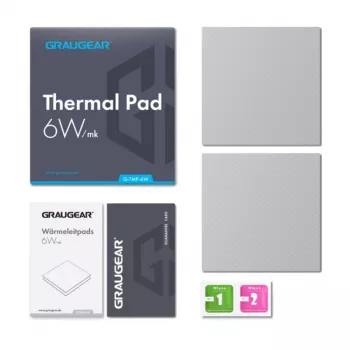 Termo padėklas GrauGear G-TMP-6W 100×100×1 mm, šilumos laidumas 6 W/m·K