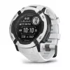 Garmin Instinct 2X Solar 2,79 cm (1,1 inch) MIP 50 mm Skaitmeninis 176 x 176 pikseliai Liečiamas ekranas Baltas GPS
