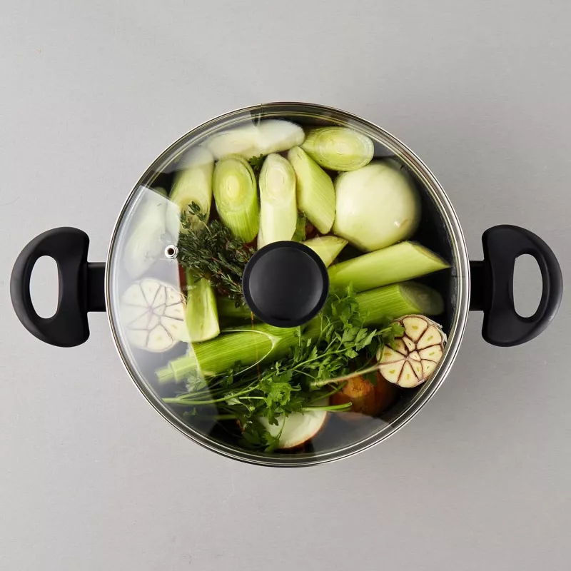 Puodas Russell Hobbs RH02809EU7 24 cm Metallic Marble, sunkusis virimo indas