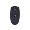 Logitech M90 laidinė optinė biuro pelė — 1000 DPI, ambidekstrinė, USB Type-A, juoda