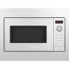 Įmontuojama mikrobangų krosnelė Bosch BFL523MW3, 800 W, 20 L, balta, jutiklinis ir sukamasis valdymas
